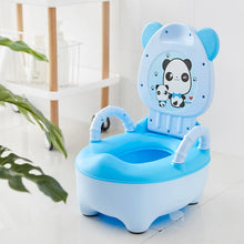 Load image into Gallery viewer, Baby Pot For Children Boys Potty Toilet Seat Baby Potty Training Girls Portable Toilet Bedpan Comfortable Backrest Cartoon Pots