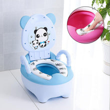 Load image into Gallery viewer, Baby Pot For Children Boys Potty Toilet Seat Baby Potty Training Girls Portable Toilet Bedpan Comfortable Backrest Cartoon Pots