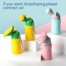 Load image into Gallery viewer, Portable Baby Hygiene Toilet Urinal Boys Girls Pot Outdoor Car Travel Anti-leakage Potty Kids Convenient Toilet Training Potty