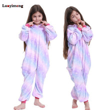 Load image into Gallery viewer, New Baby Girl Pijama Sleepwear Children Animal Lion Onesie Unicorn Pajamas For Boy Halloween Costume For Kids Kigurumi Jumpsuit