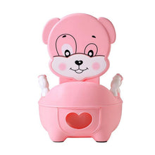 Load image into Gallery viewer, Baby Pot For Children Boys Potty Toilet Seat Baby Potty Training Girls Portable Toilet Bedpan Comfortable Backrest Cartoon Pots