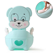 Load image into Gallery viewer, Baby Pot For Children Boys Potty Toilet Seat Baby Potty Training Girls Portable Toilet Bedpan Comfortable Backrest Cartoon Pots