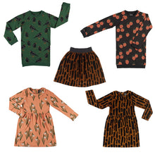 Load image into Gallery viewer, Kids Dresses 2019 CarlijnQ Brand New Autumn Winter Girls Lovely Print Long Sleeve Dress Baby Child Cotton Fashion Clothes