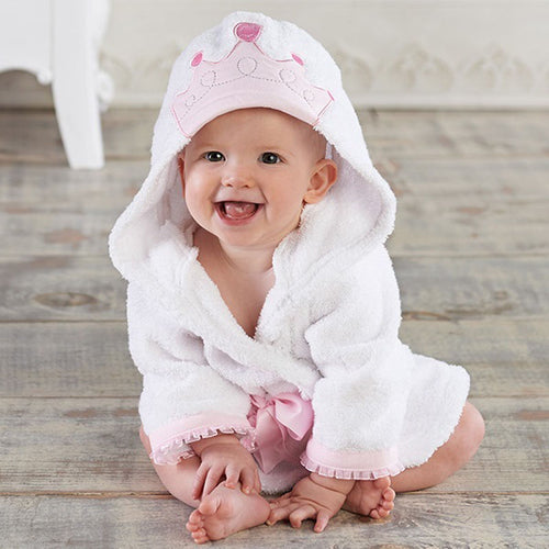 2019 Infant Baby Boy Girl Animal Baby Bathrobe Baby Hooded Bath Towel Toddler Kids Bathing Honey Baby