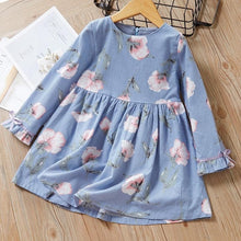 Load image into Gallery viewer, Melario Fashion Leopard Girls Dresses Autumn With belt Kids Dress Children Clothing Princess Dress Casual Kids Girls Clothes