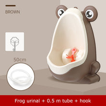 Load image into Gallery viewer, Baby Boy Wall-Mounted Hook Frog Potty Toilet Training Frog Stand Vertical Urinal Penico Pee Infant Toddler Bathroom Frog Urinal