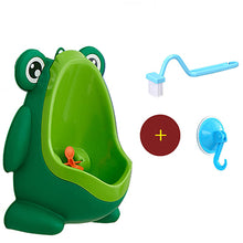 Load image into Gallery viewer, Baby Boy Wall-Mounted Hook Frog Potty Toilet Training Frog Stand Vertical Urinal Penico Pee Infant Toddler Bathroom Frog Urinal
