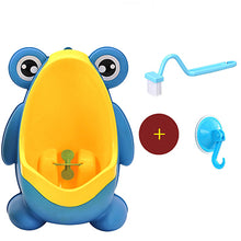 Load image into Gallery viewer, Baby Boy Wall-Mounted Hook Frog Potty Toilet Training Frog Stand Vertical Urinal Penico Pee Infant Toddler Bathroom Frog Urinal