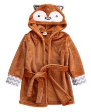 Load image into Gallery viewer, Baby Children&#39;s Bathrobe Toddler Boy Girl Animal Hooded Bath Towel Infant Bathing Blanket Soft Comfortable Clothes Gift 0-5T