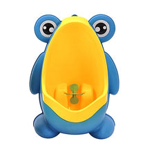 Load image into Gallery viewer, Baby Boy Wall-Mounted Hook Frog Potty Toilet Training Frog Stand Vertical Urinal Penico Pee Infant Toddler Bathroom Frog Urinal