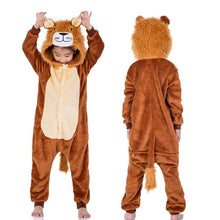 Load image into Gallery viewer, New Baby Girl Pijama Sleepwear Children Animal Lion Onesie Unicorn Pajamas For Boy Halloween Costume For Kids Kigurumi Jumpsuit