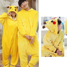 Load image into Gallery viewer, Boys Girls Flannel Unicorn family christmas Pajamas Kigurumi Overalls Jumpsuit onesie Kids Children Panda Blanket Sleepers