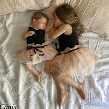 Load image into Gallery viewer, girl sleeveless tutu dress  Toddler Baby Girls Sleeveless Dress Pricess solid  Pageant Tutu Dresses Summer 0-5Y